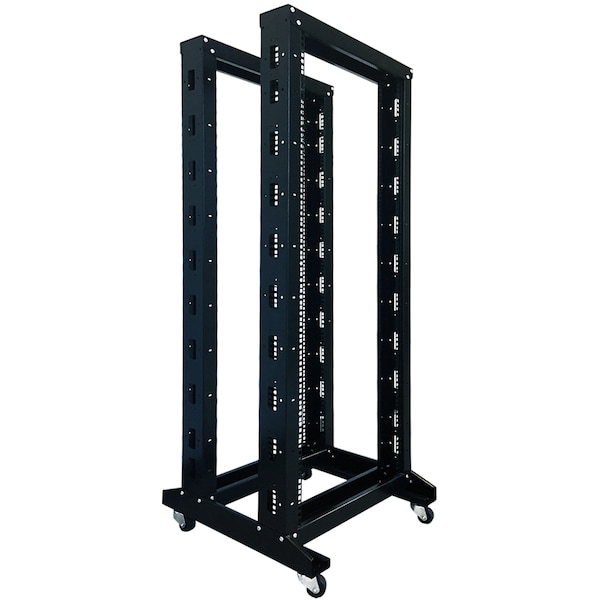 Electriduct Open Data Rack- 4 Post- 29U- 23.6" Width x 23.6" Depth QWM-EPRO-OR-4P-29U